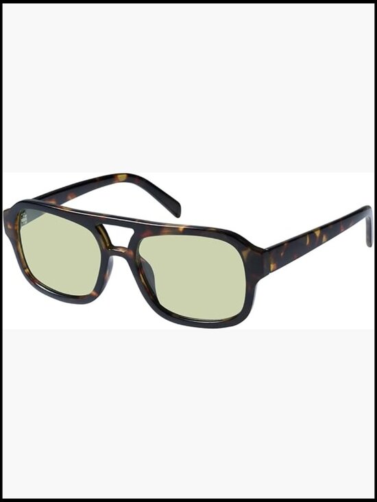 Vintage Aviator Sunglasses for Small Face Narrow Double Bridge main image 4